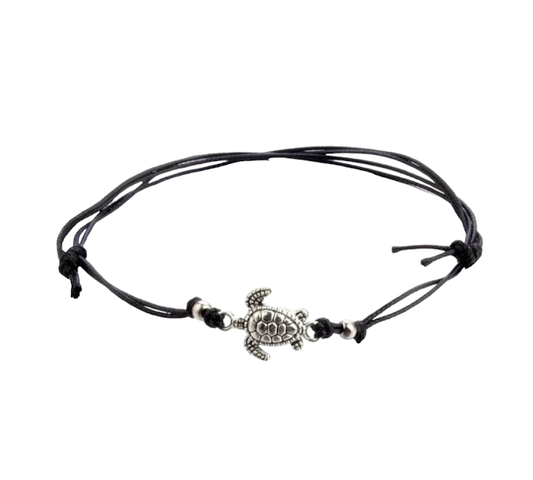 Bohemian Turtle Multilayer Anklet