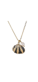 Seashell Necklace With a Pearl