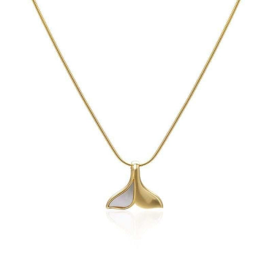 Mermaid Whale Tail Necklace