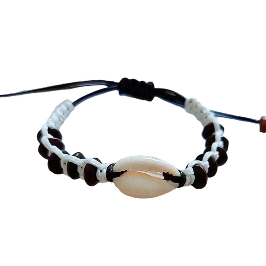 Bohemian Handmade Beads Cowrie Seashell Bracelet