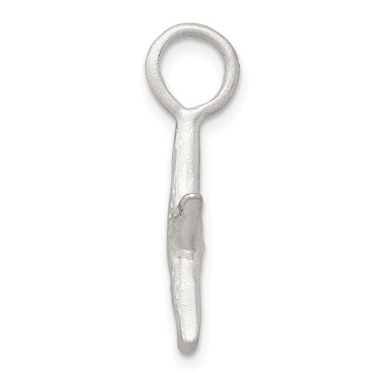 Sterling Silver Starfish Charm Pendant