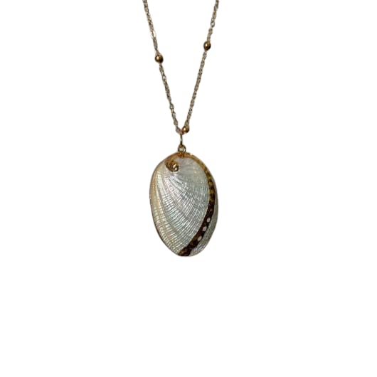 Caribbean Pendant with Natural Flat Shell