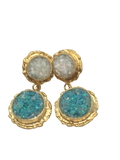 Glimmering Double Drop Earrings