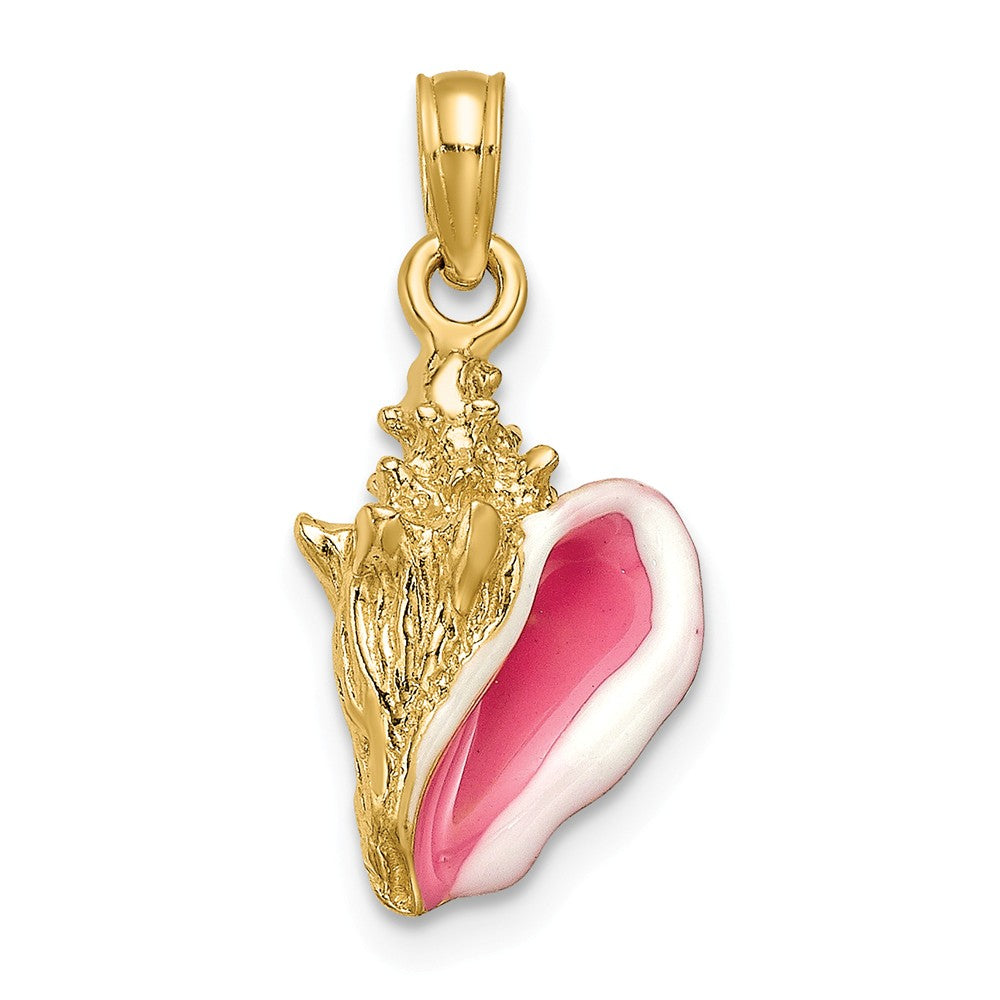 conch shell pendant