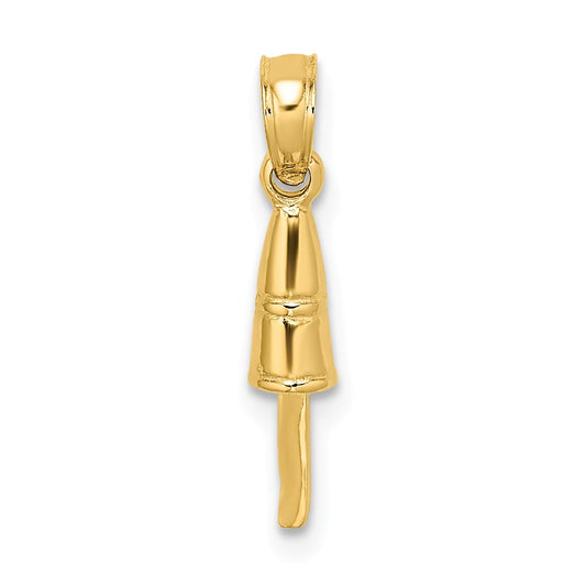 14K 3-D BUOY PENDANT
