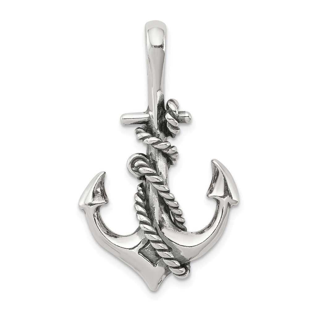 anchor sterling silver pendant