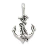 anchor sterling silver pendant