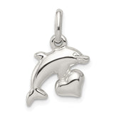 STERLING SILVER DOLPHIN PENDANT