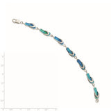 STERLING SILVER SEASIDE SANDAL BRACELET