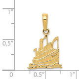 14K CRUISE SHIP PENDANT