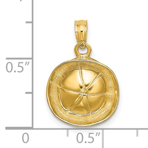 14K SAILOR HAT PENDANT