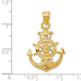 14K SEAFARER'S PENDANT