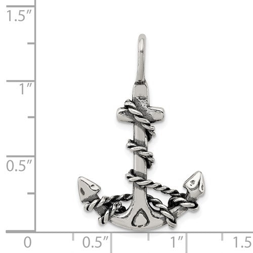 STERLING SILVER THAT'S A WRAP PENDANT /  SKU# QC4977