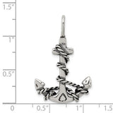 STERLING SILVER THAT'S A WRAP PENDANT /  SKU# QC4977