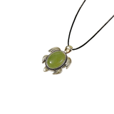 Sea Turtle Natural Stone Pendant