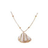 Conch seashell necklace