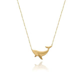 Ocean Whale Clavicle Chain Necklace