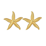 Ocean Style Starfish Stud Earrings