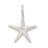 Sterling Silver Starfish Charm Pendant
