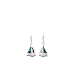 Sterling Silver Sailboat Earrings