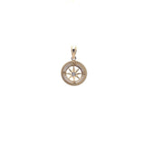 Sterling Silver Compass Pendant