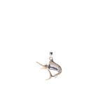 Sterling Silver Marlin Fish Pendant