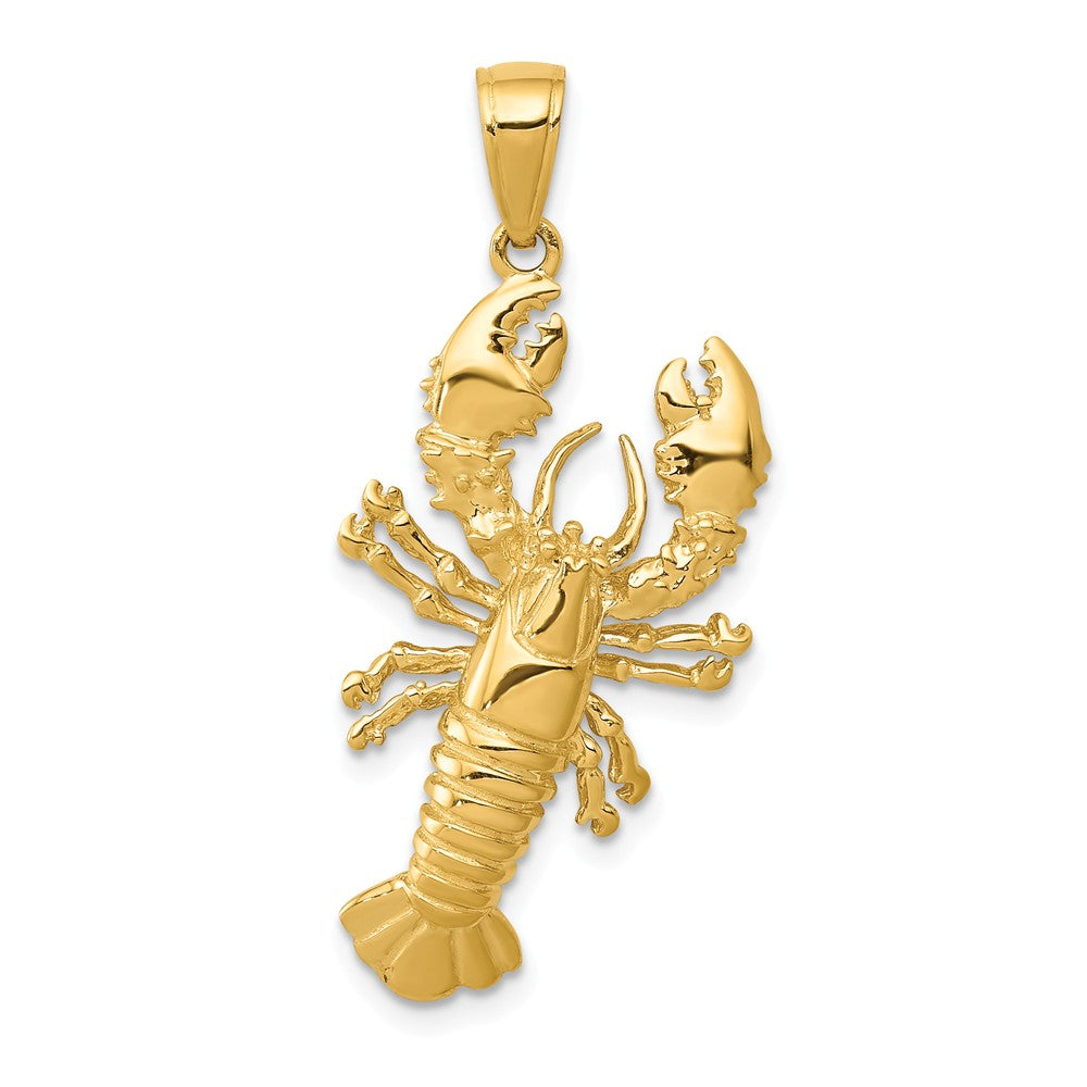 14k Lobster Pendant