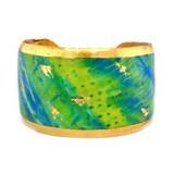 Evocateur Mahi Mahi Abstract Bangle