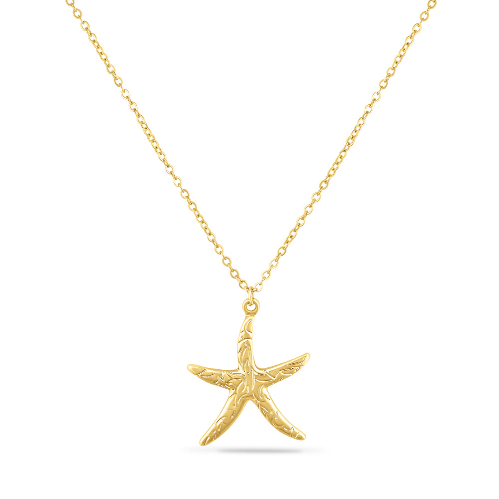 Collier coquillage étoile de mer