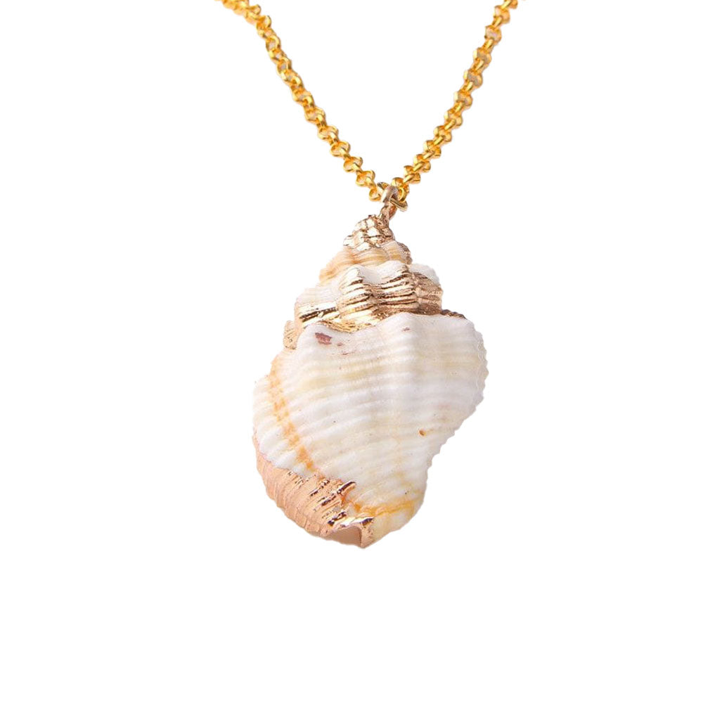 Beautiful Natural Conch Shell Necklace
