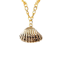 Beautiful Natural Clam Shell Necklace