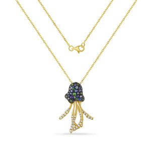 Beautiful Jellyfish Necklace