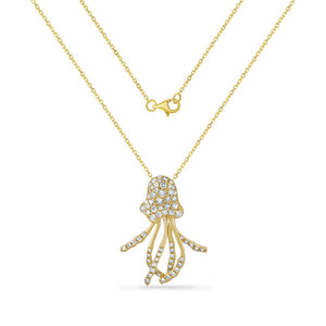 Beautiful Jellyfish Necklace