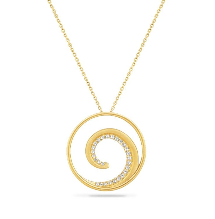 Wave necklace